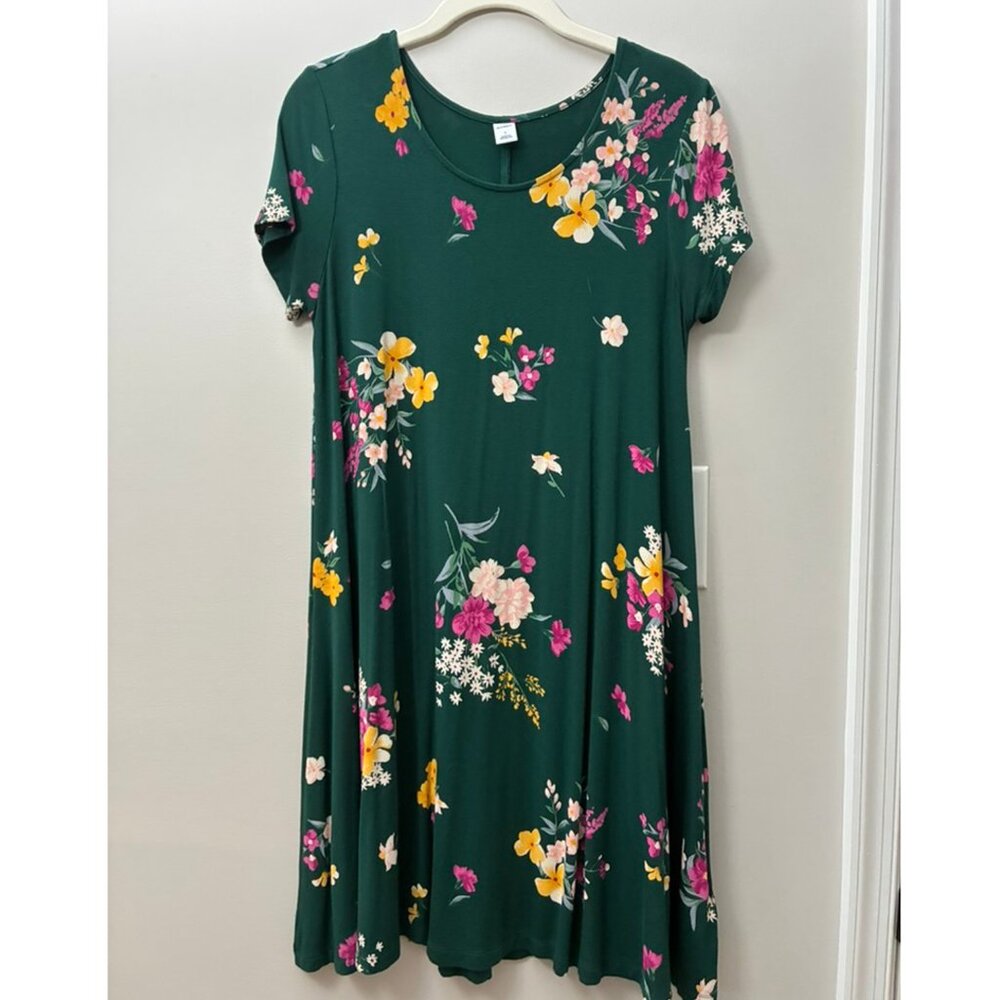 Old Navy Floral T-Shirt Dress